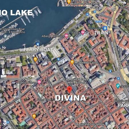 Divina Luxury Apartment With Jacuzzi Near The Lake コモ エクステリア 写真