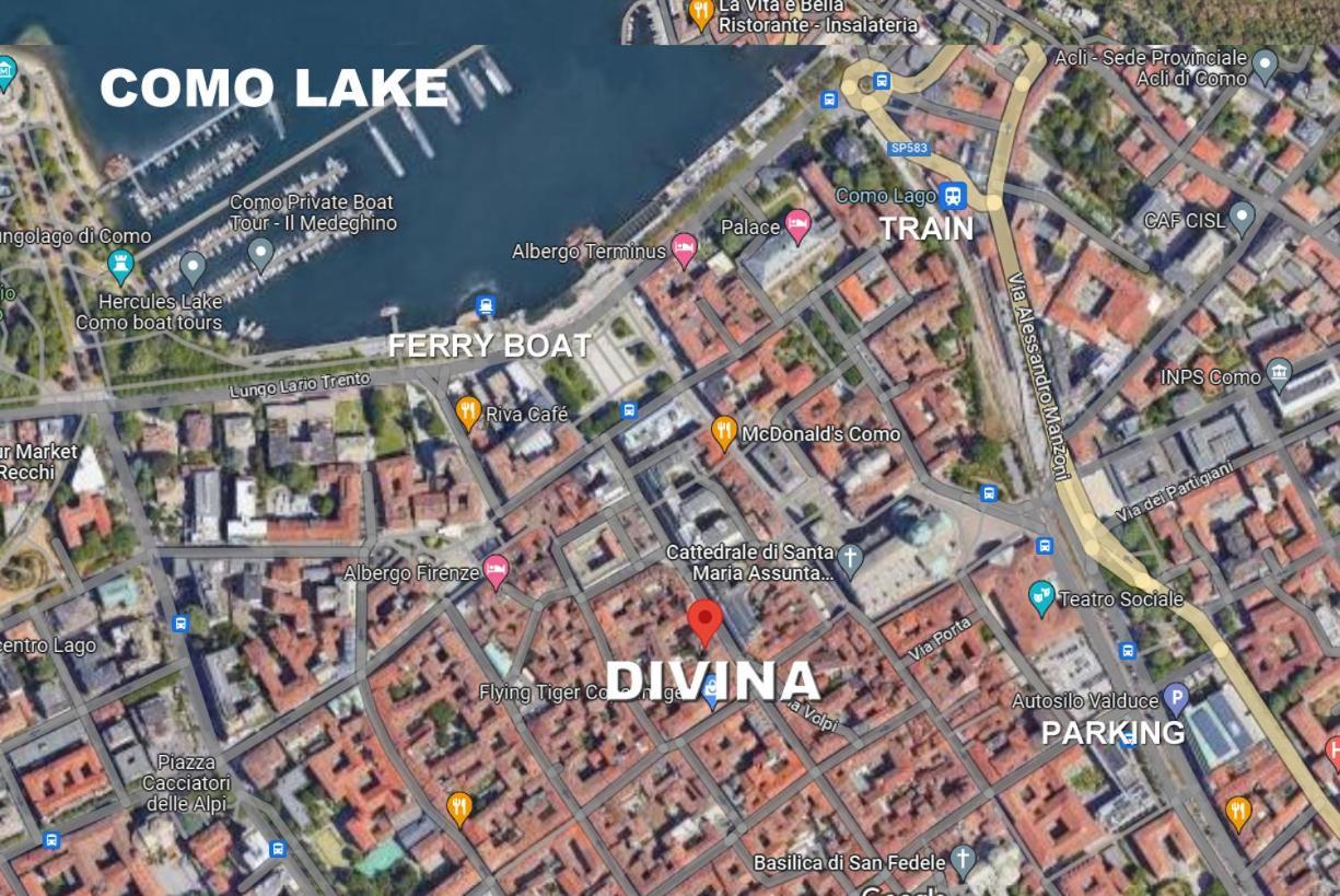 Divina Luxury Apartment With Jacuzzi Near The Lake コモ エクステリア 写真